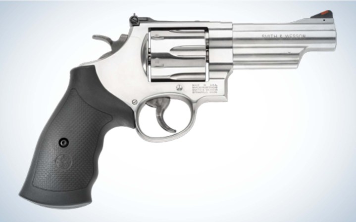  The Smith & Wesson 629 is a 44 magnum.