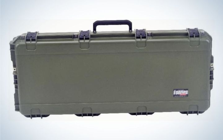  SKB iSeries 4217 Double Bow Case is the best bow case for air travel.