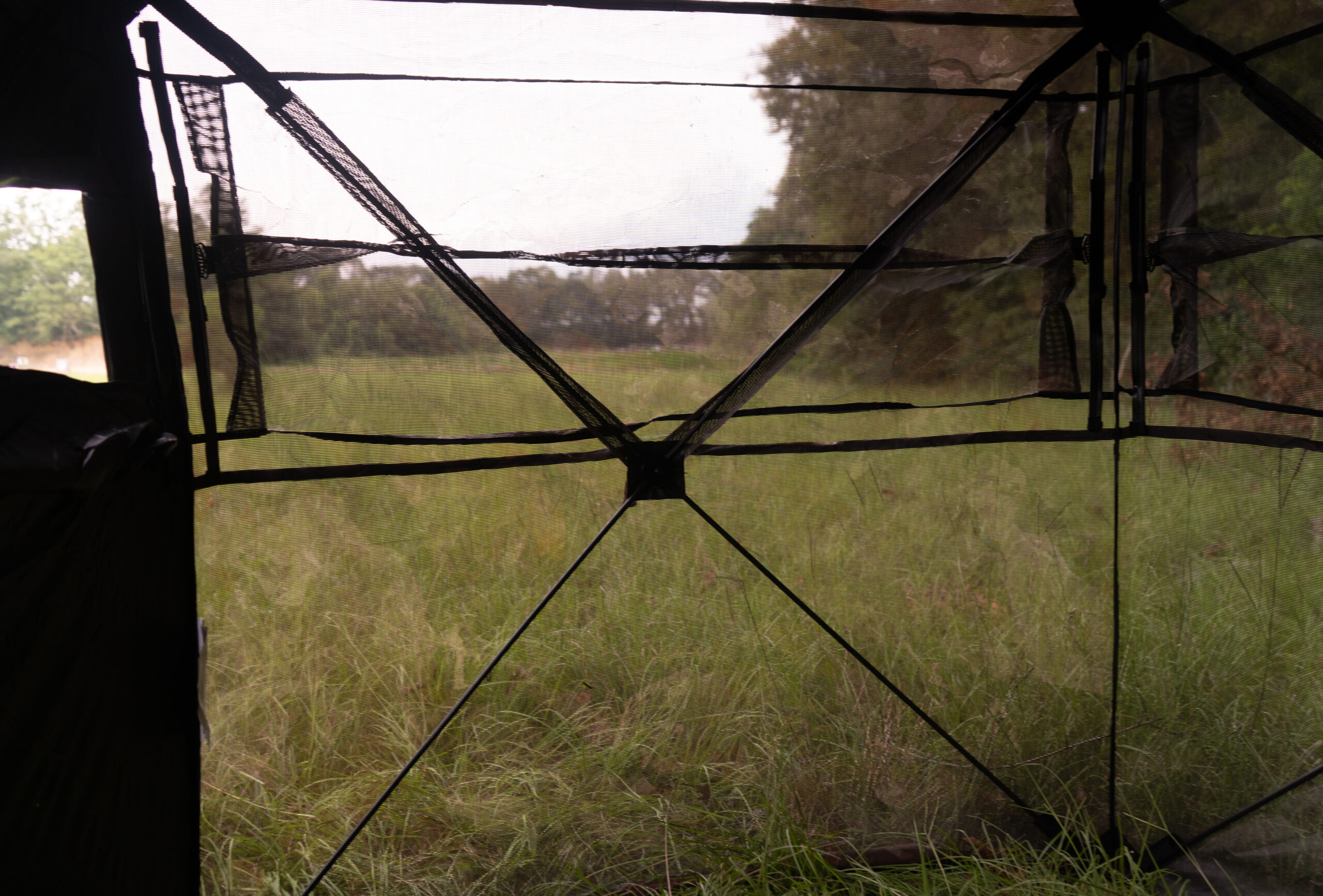 A look through one of the best hunting blinds