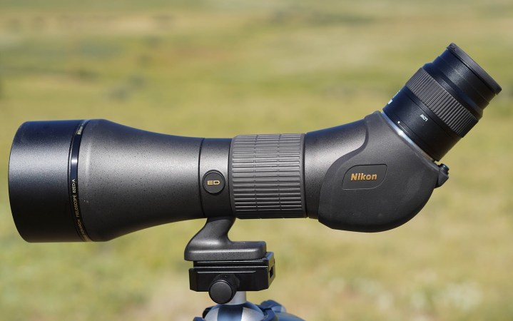  We tested the Nikon Monarch Fieldscope 82ED-A 20-60x82.