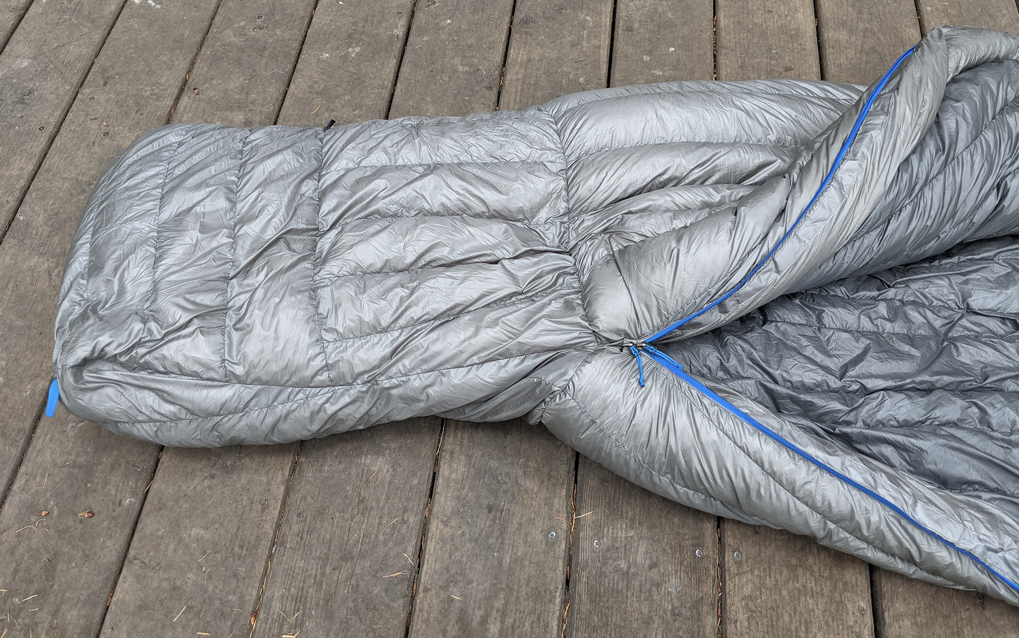 Stone Glacier Chilkoot sleeping bag unzipped