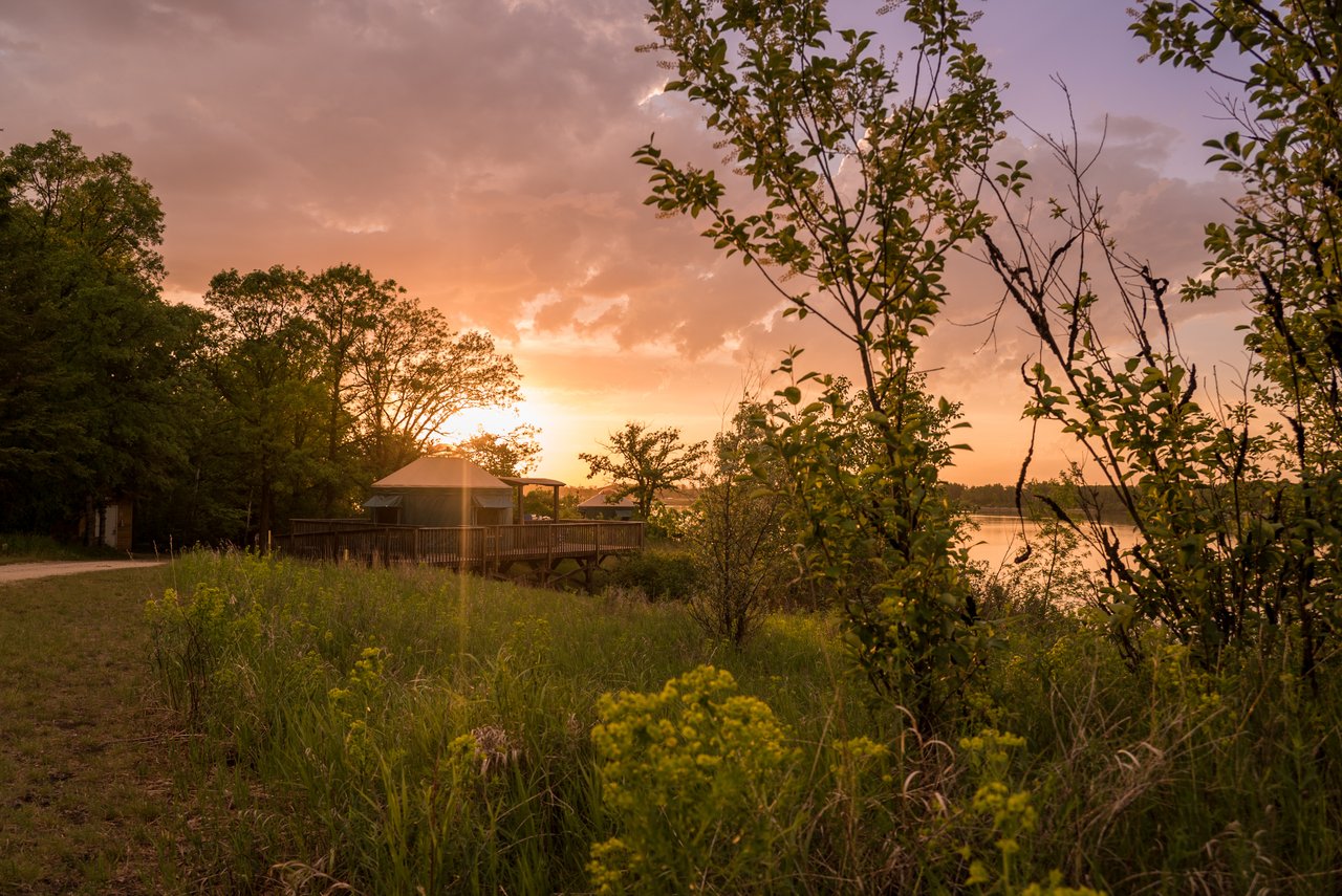 Sunset at Stephenfield Provincial Park, Manitoba. Photo courtesy Travel Manitoba.