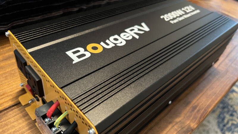 BougeRV 2000W Pure Sine Wave Inverter: An Easy Power Upgrade