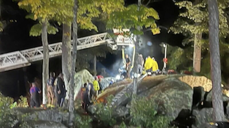 Boy Stuck Between Two House-Sized Boulders for Over 9 Hours