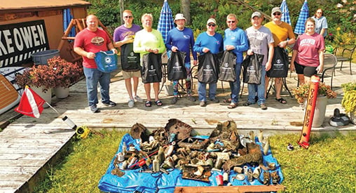 Divers remove 300 pounds of trash from Wisconsin’s Lake Owen – Outdoor News