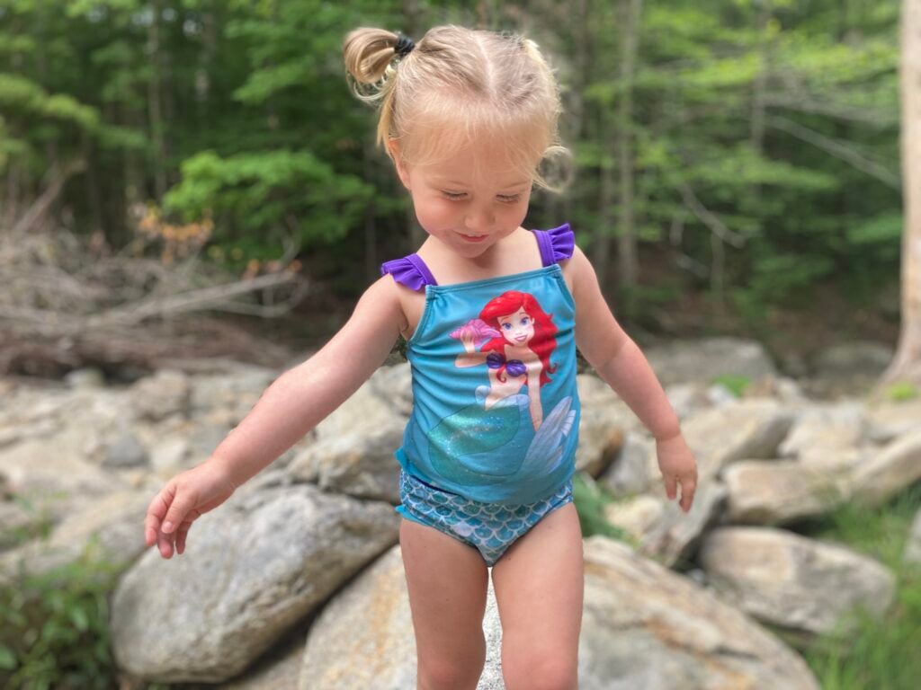 Swimming at Pike’s Falls Swimming Hole