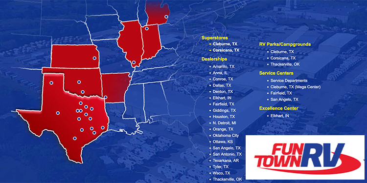 Fun Town RV Acquires Elkhart Property, Expands in Arkansas – RVBusiness – Breaking RV Industry News