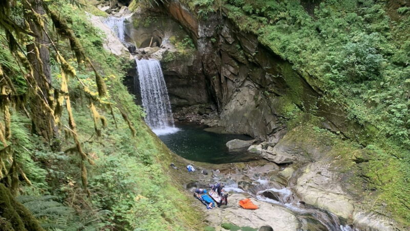 Hiker Survives Nasty 100-Foot ‘Tumble’ at Washington Waterfall