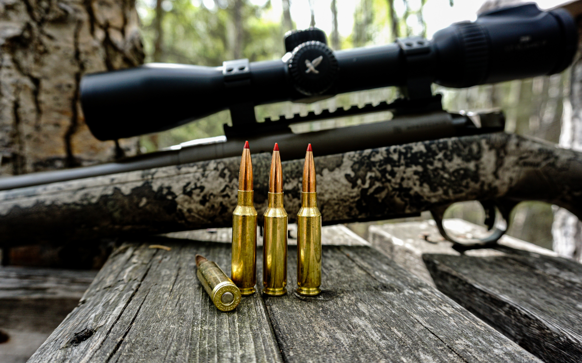 The setup the author used to hunt black bears with a 6.5 Creedmoor