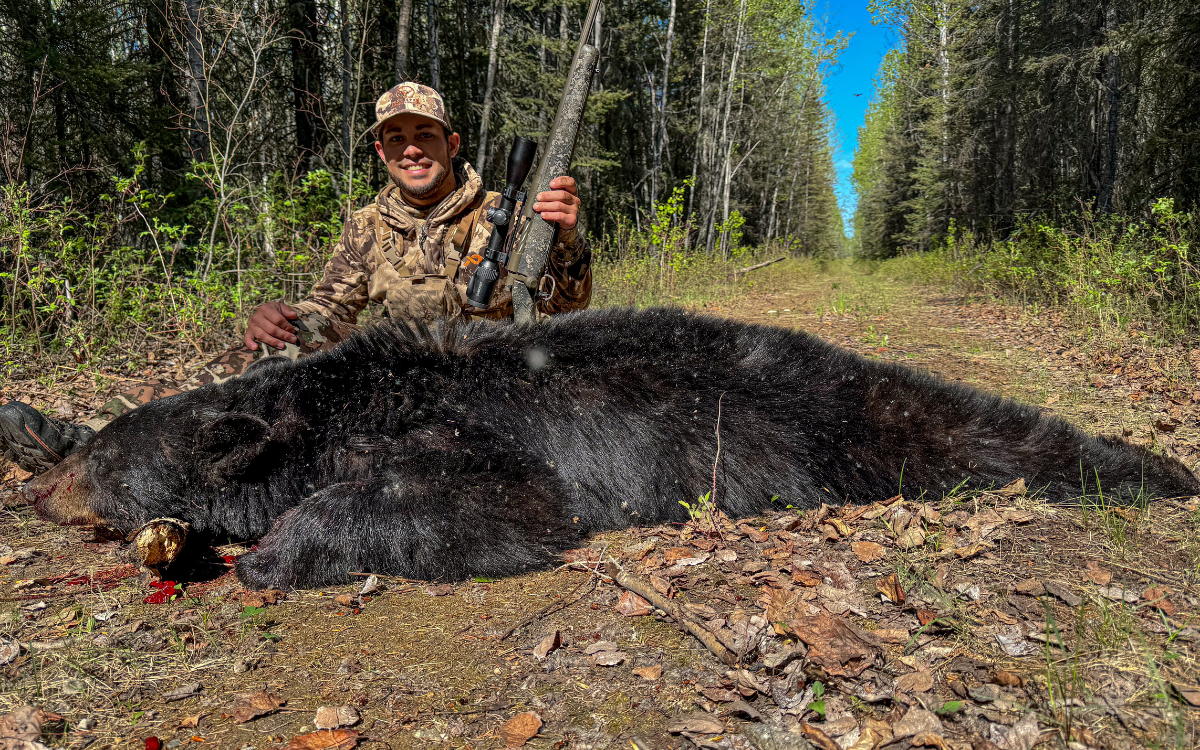 My first black bear with the 6.5 Creedmoor