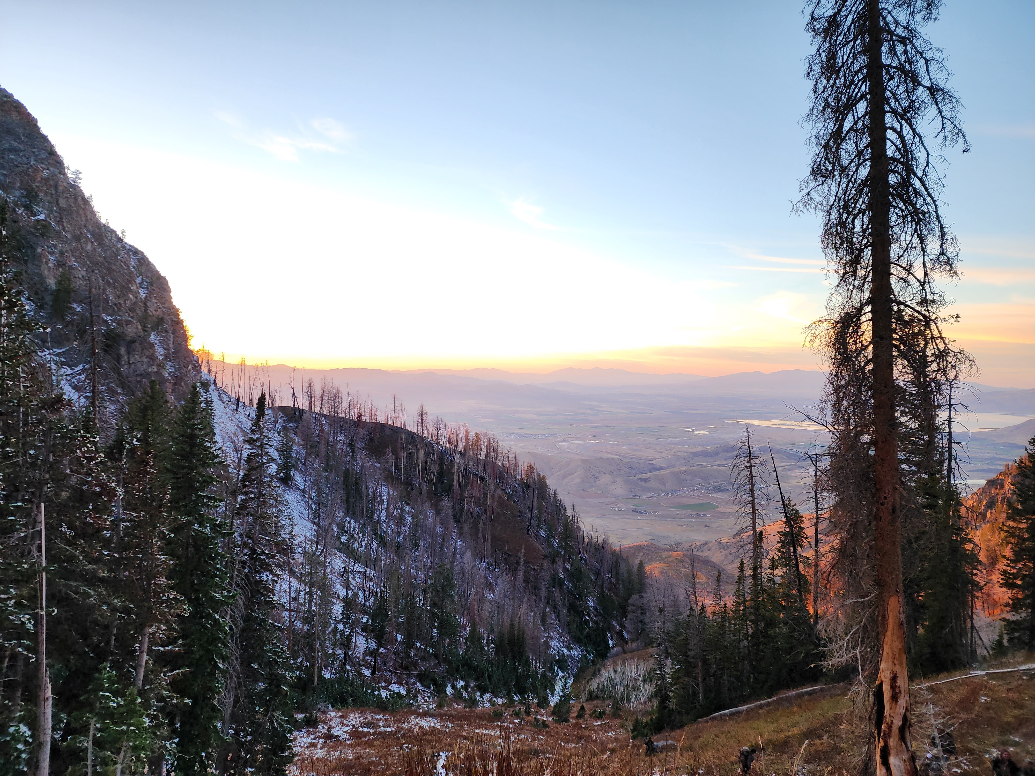 A picture of the steep Utah landscape.