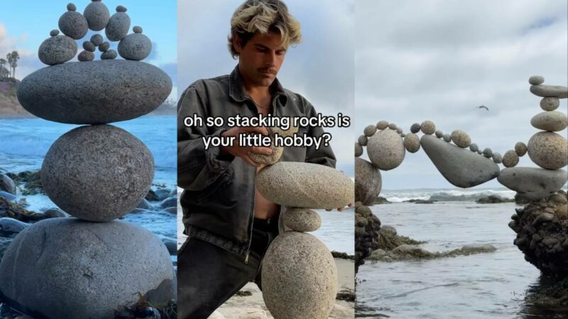 Man Stacks Rocks as a Hobby, and the Result Is Pretty Incredible