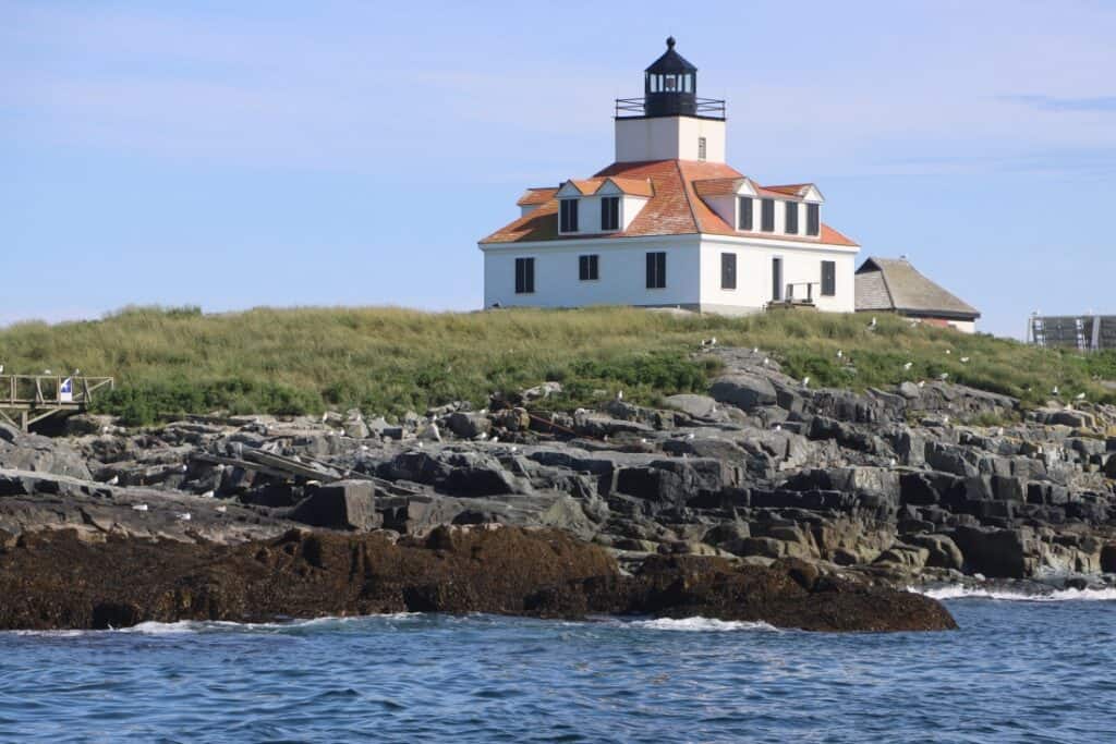 A lighthouse near Timberland Acres.