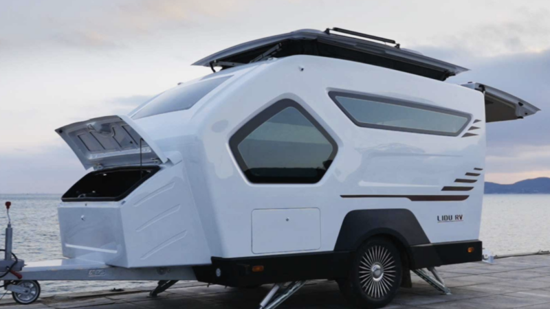 Video: Check Out this Futuristic ‘Teardrop’ Trailer from China – RVBusiness – Breaking RV Industry News