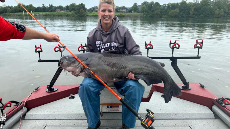 Angler Breaks West Virginia’s Blue Catfish Record by a Whisker