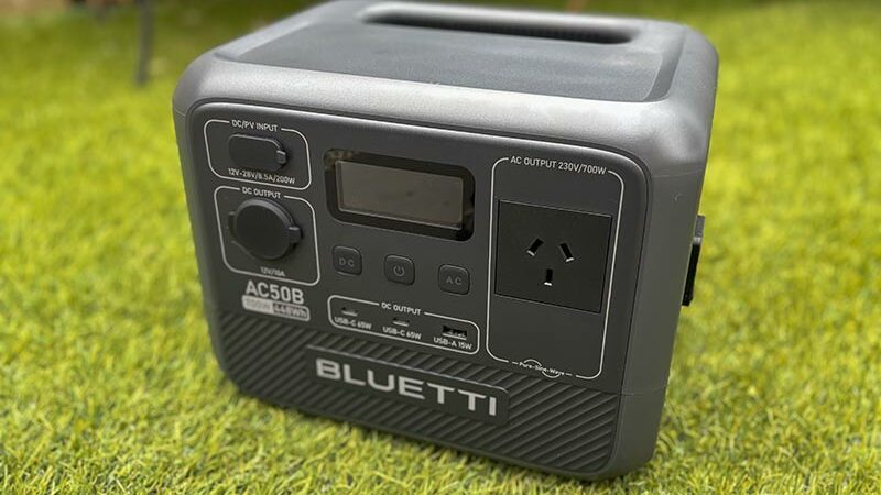 Bluetti AC50B Portable Lithium Battery Test