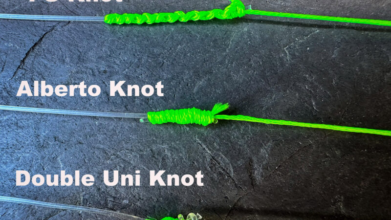 How to Tie 3 Essential Braid-to-Leader Knots