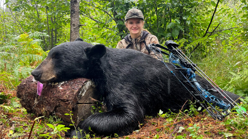 Michigan Girl Breaks State Black Bear Record That Was Set By Her Mom 26 Years Ago