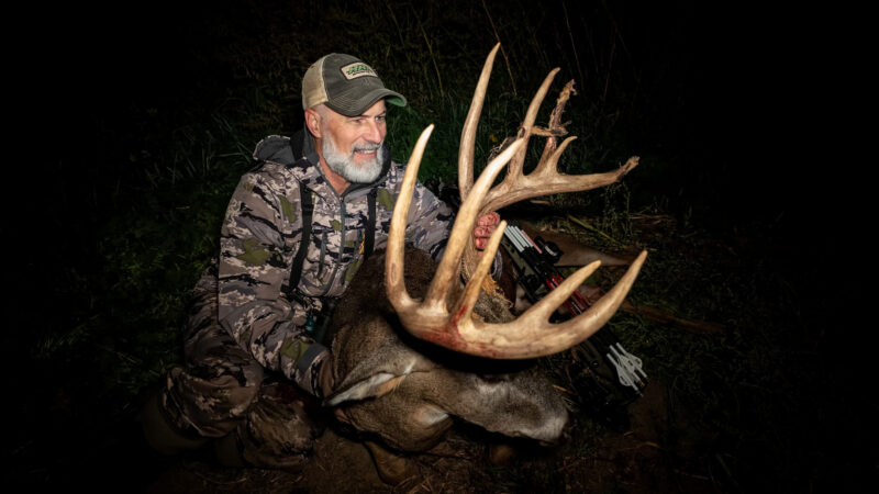 Minnesota Bowhunter Shoots a 12-Point, 175-Inch Buck