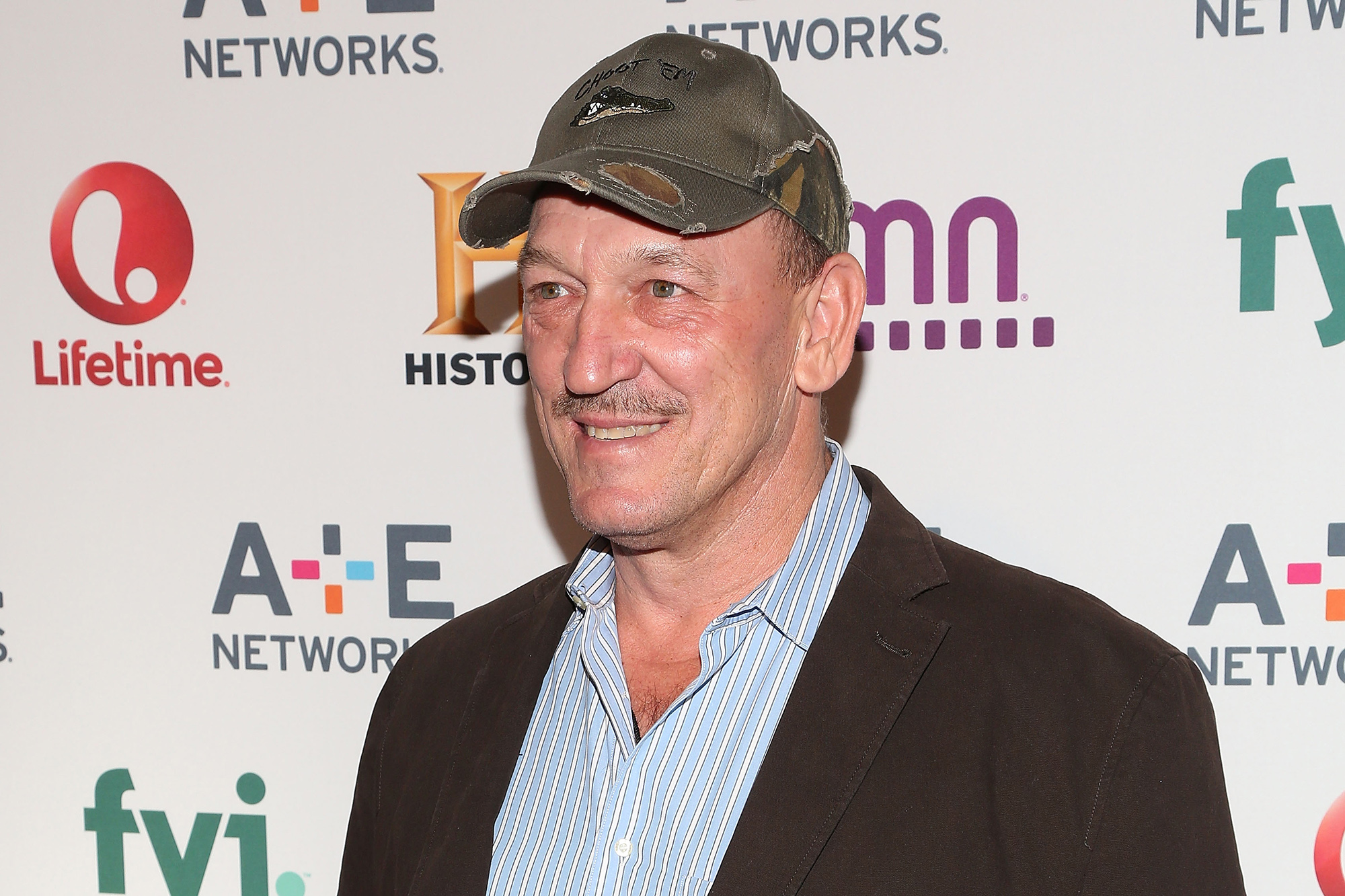 NEW YORK, NY - MAY 08: TV personality Troy Landry of "Swamp People" attends the 2014 A+E Networks Upfronts at Park Avenue Armory on May 8, 2014 in New York City. (Photo by Taylor Hill/FilmMagic)