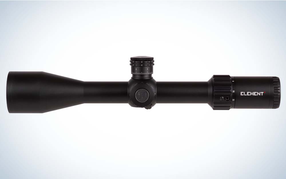  A black best air rifle scope