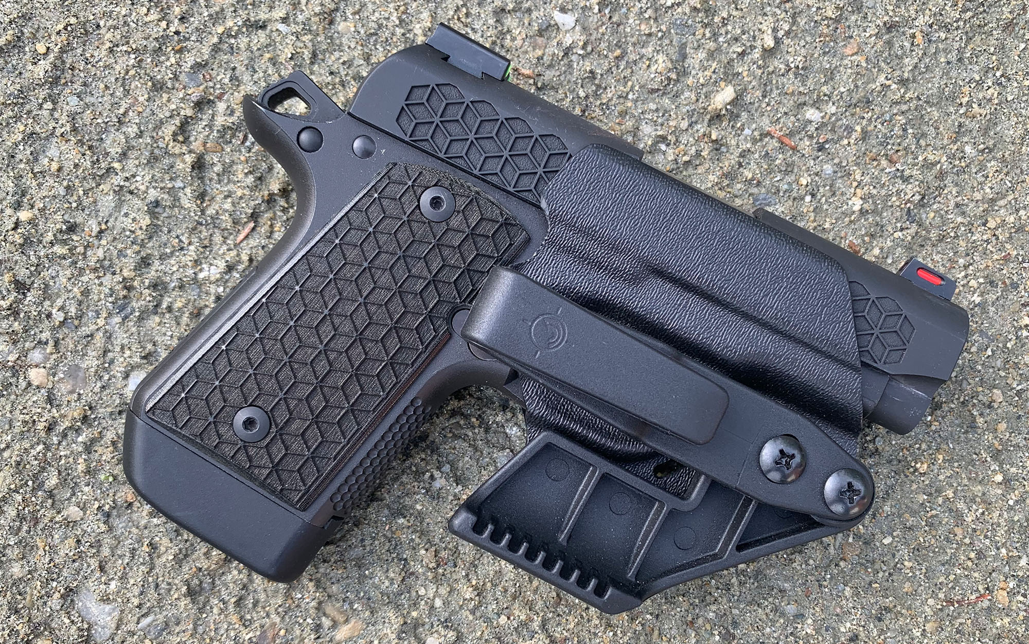  The Mission First Tactical Minimalist Holster is one of the best CCW holsters.