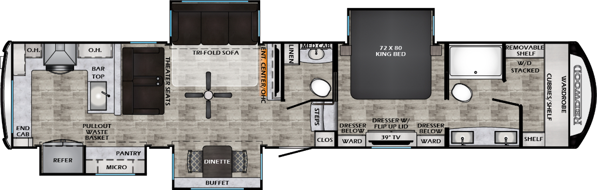 Crossroads Redwood RW4001LK