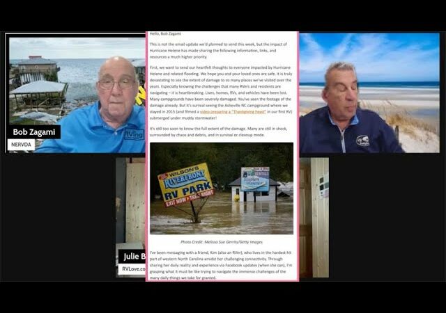 Video: ‘RVing in New England’ Reports on Helene Aftermath – RVBusiness – Breaking RV Industry News