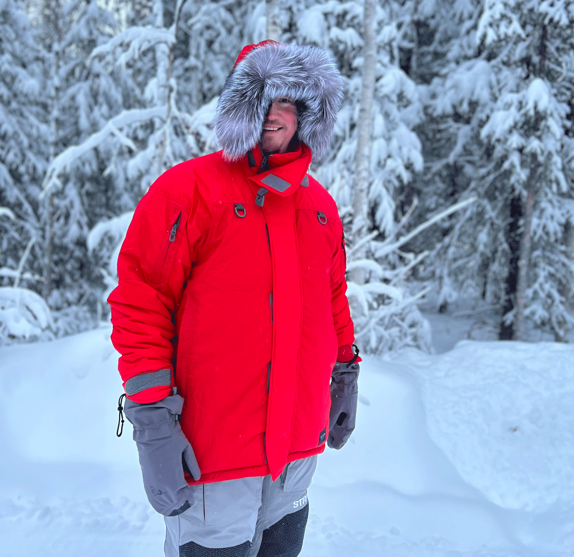 Beyond Alta red parka