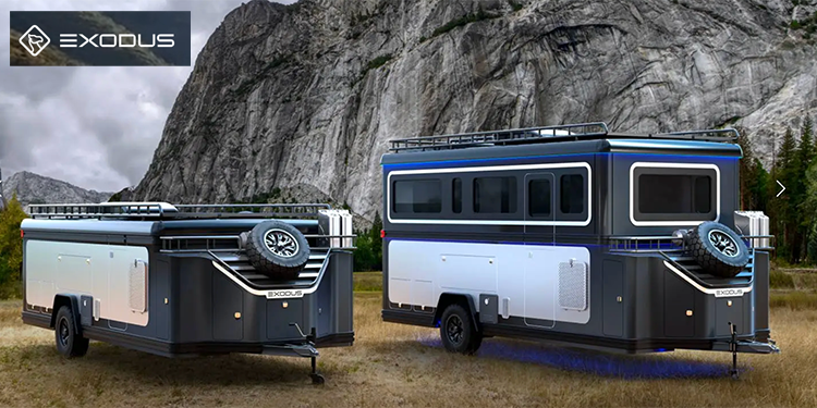 Exodus Rigs Combines Tech and Design with Garageability – RVBusiness – Breaking RV Industry News