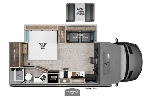 Grand Design RV Lineage - interior floorplan.