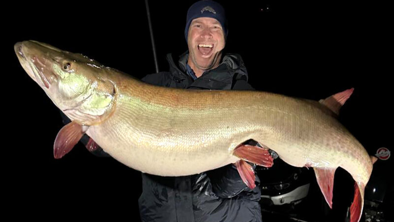 Record Chaser Teams Up with Local Fishing Legend to Catch Pending World-Record Muskie