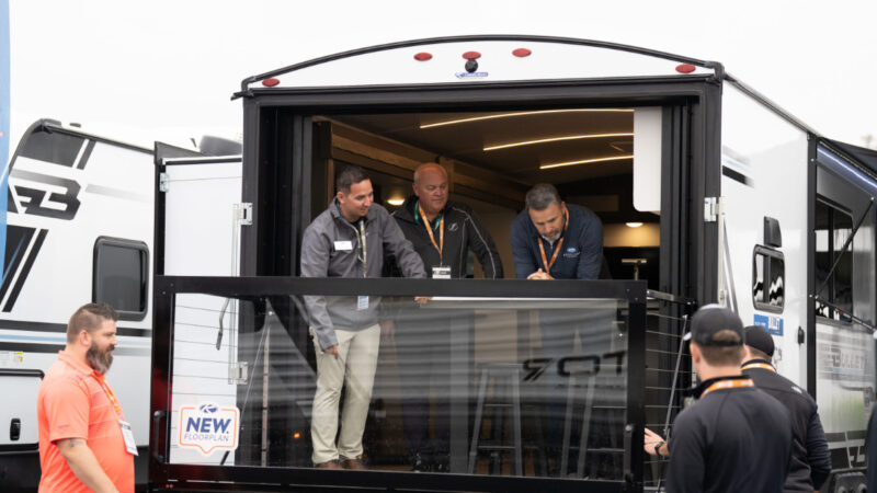 RV News: Grand Design Hits Motorhome Milestone, A Stealthy New Luxury RV, and Much More