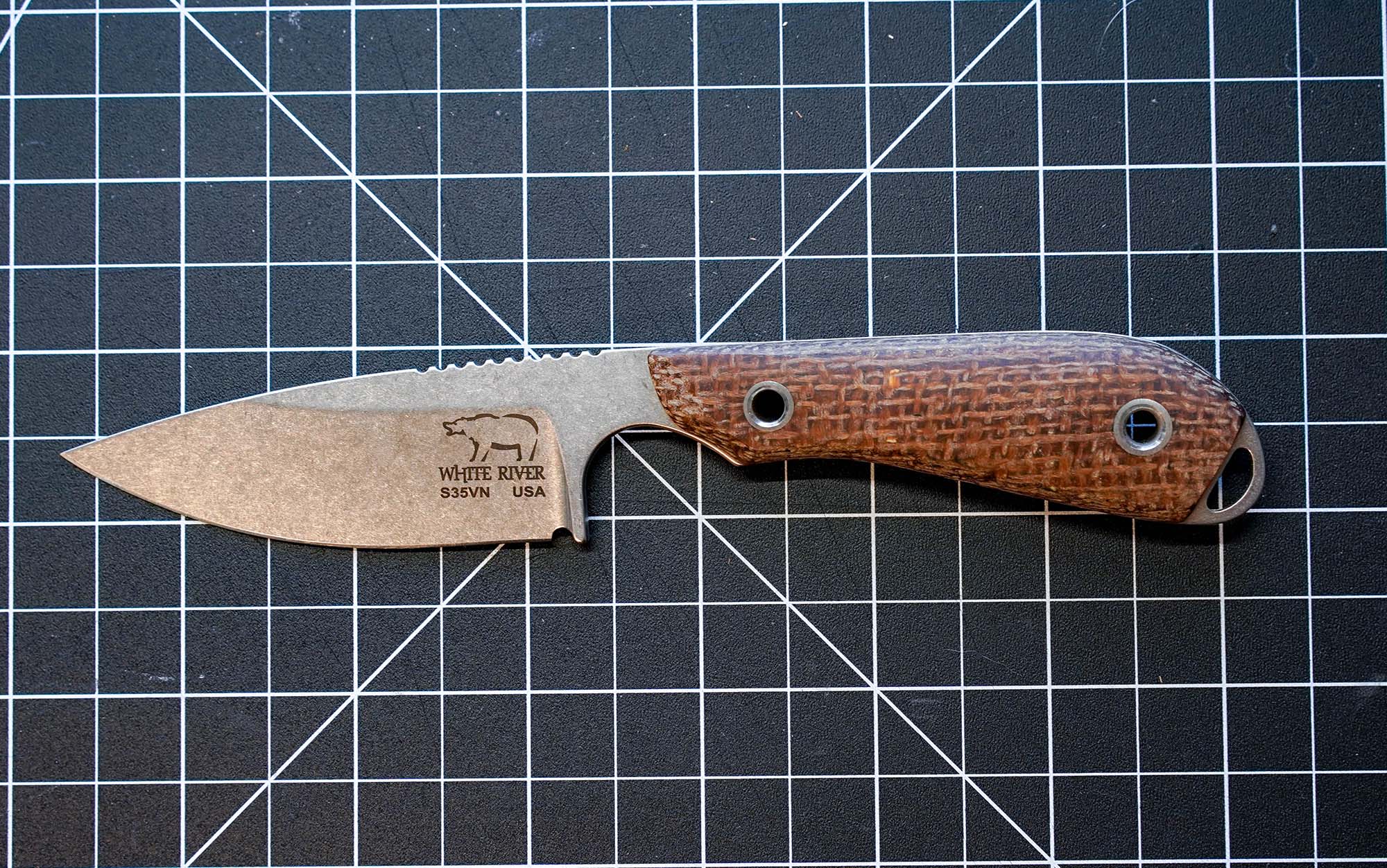  The White River M1 Caper is the best EDC fixed blade