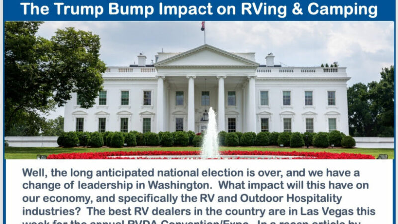 Tonight’s ‘RVing in New England’ Show Looks at ‘Trump Bump’ – RVBusiness – Breaking RV Industry News