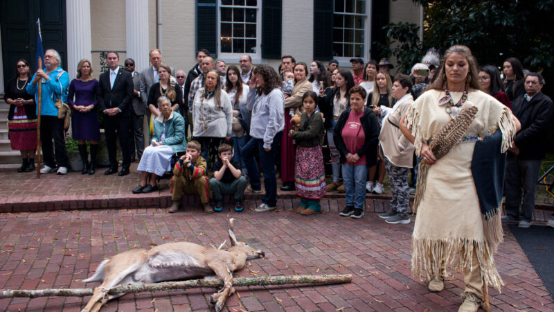 Tribes Uphold Centuries-Old Treaty by Delivering Dead Deer to Virginia Governor