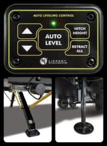 Cruiser RV Lippert Ground Contril auto levelling system - control pad.