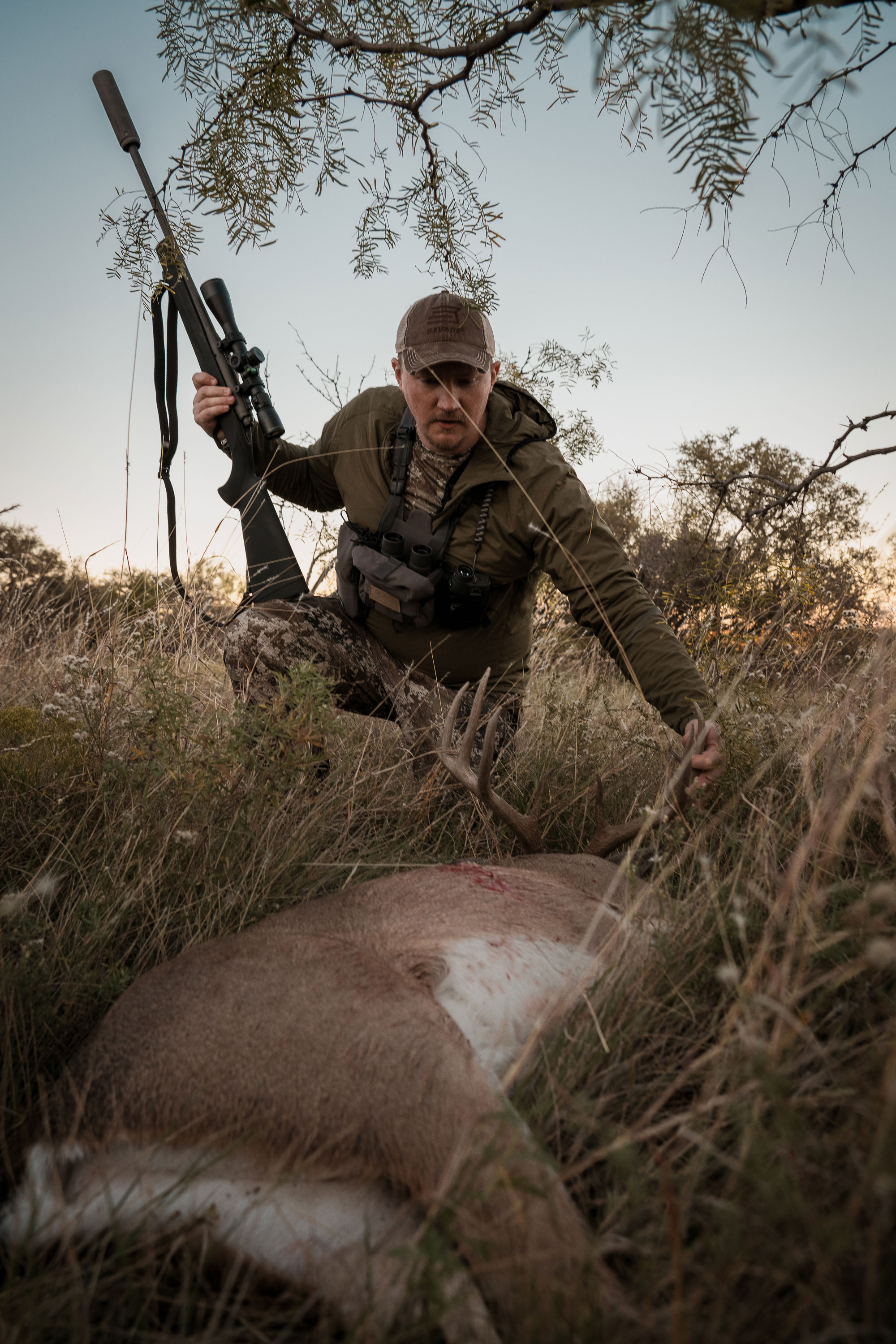 Freel with Texas whitetail buck