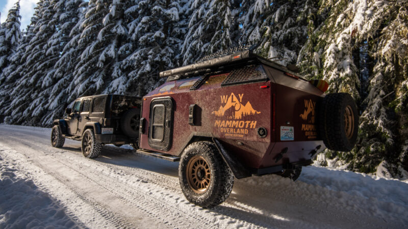 Mammoth Overland’s “Wooly” Travel Trailer is a Beast Built for Winter