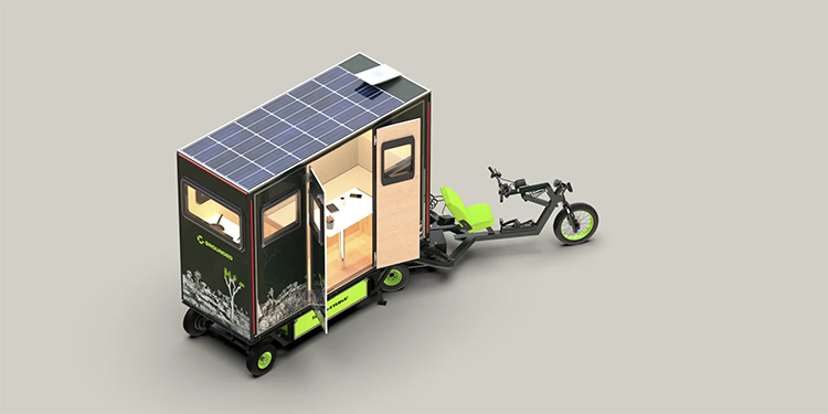 Panoramic E-Trike Micro-Camper Like No Other Smart RV – RVBusiness – Breaking RV Industry News