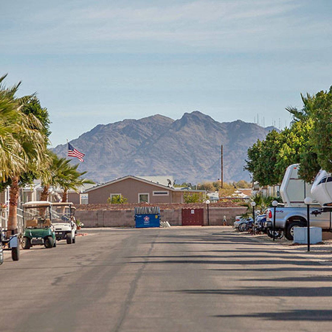 Encore Paradise RV Resort, one of the popular rv snowbird destinations in Arizona