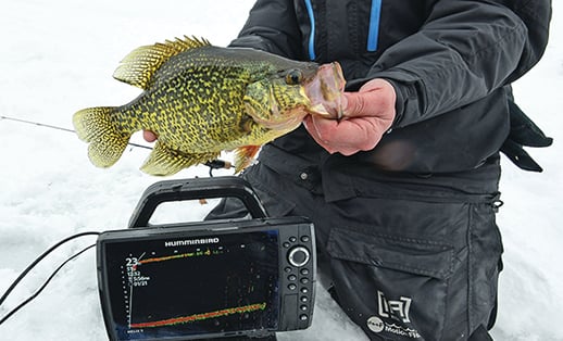 With today’s ice-fishing technology, accessing new areas and identifying fish locations has never been easier – Outdoor News