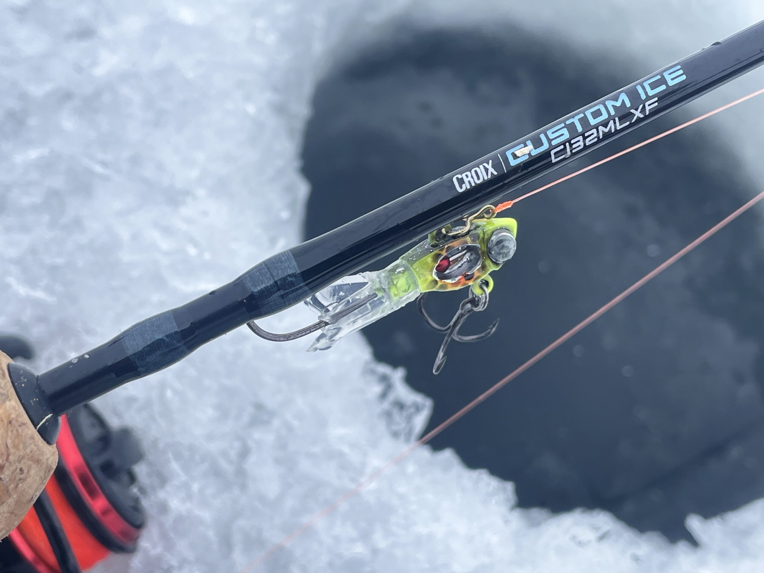 The best ice fishing rods tested.