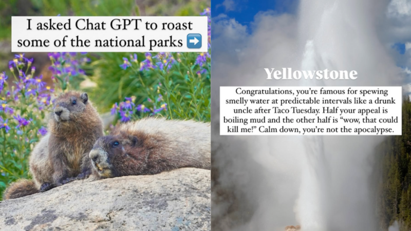 ‘I Asked ChatGPT to Roast National Parks’ (The Results Are Brutal)