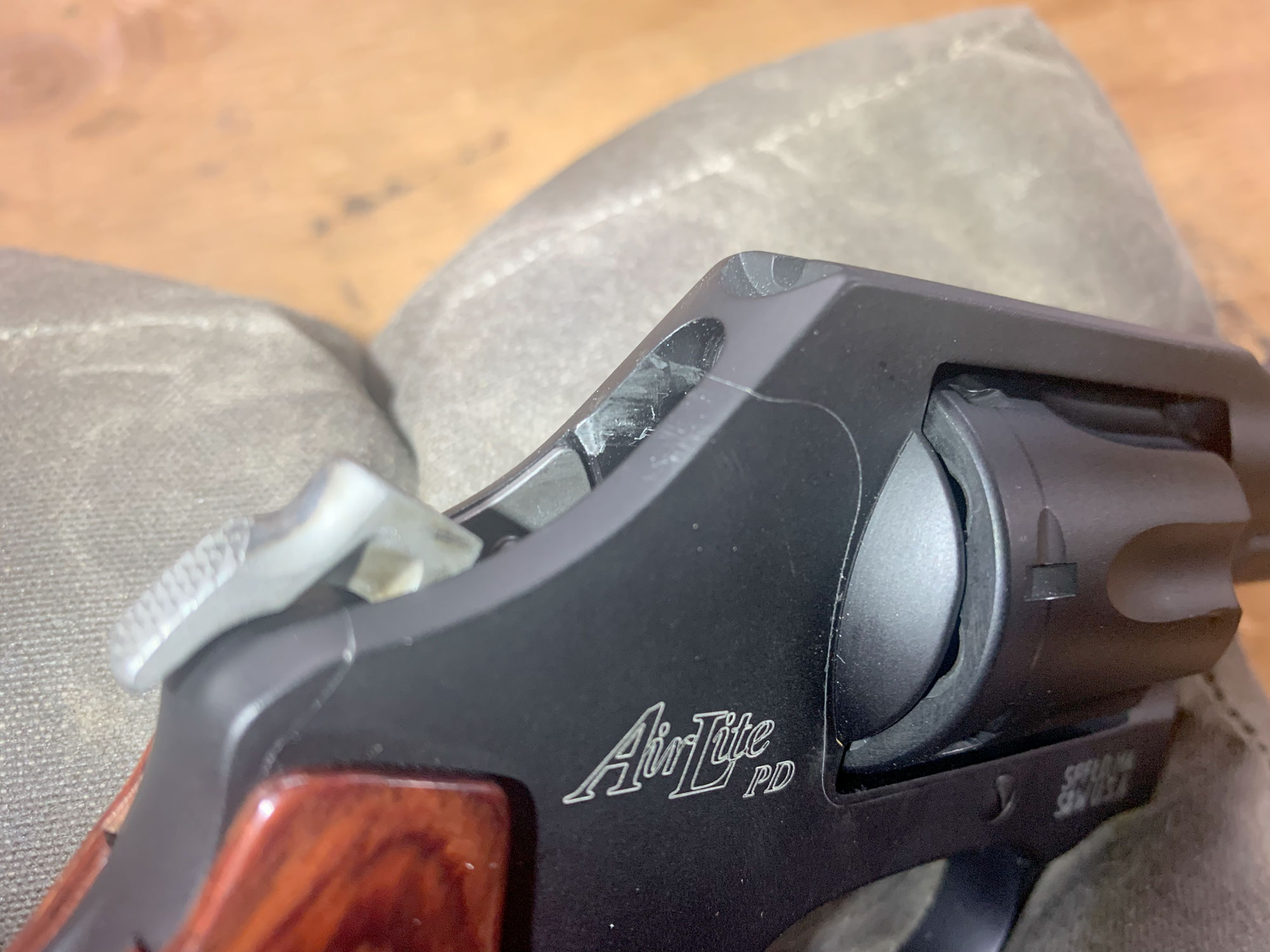 Smith & Wesson 351 PD hammer frame wear