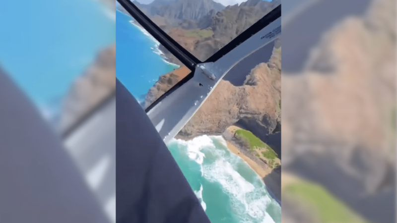 Terrifying Video: Watch a Tour Helicopter Crash Land in Hawaii