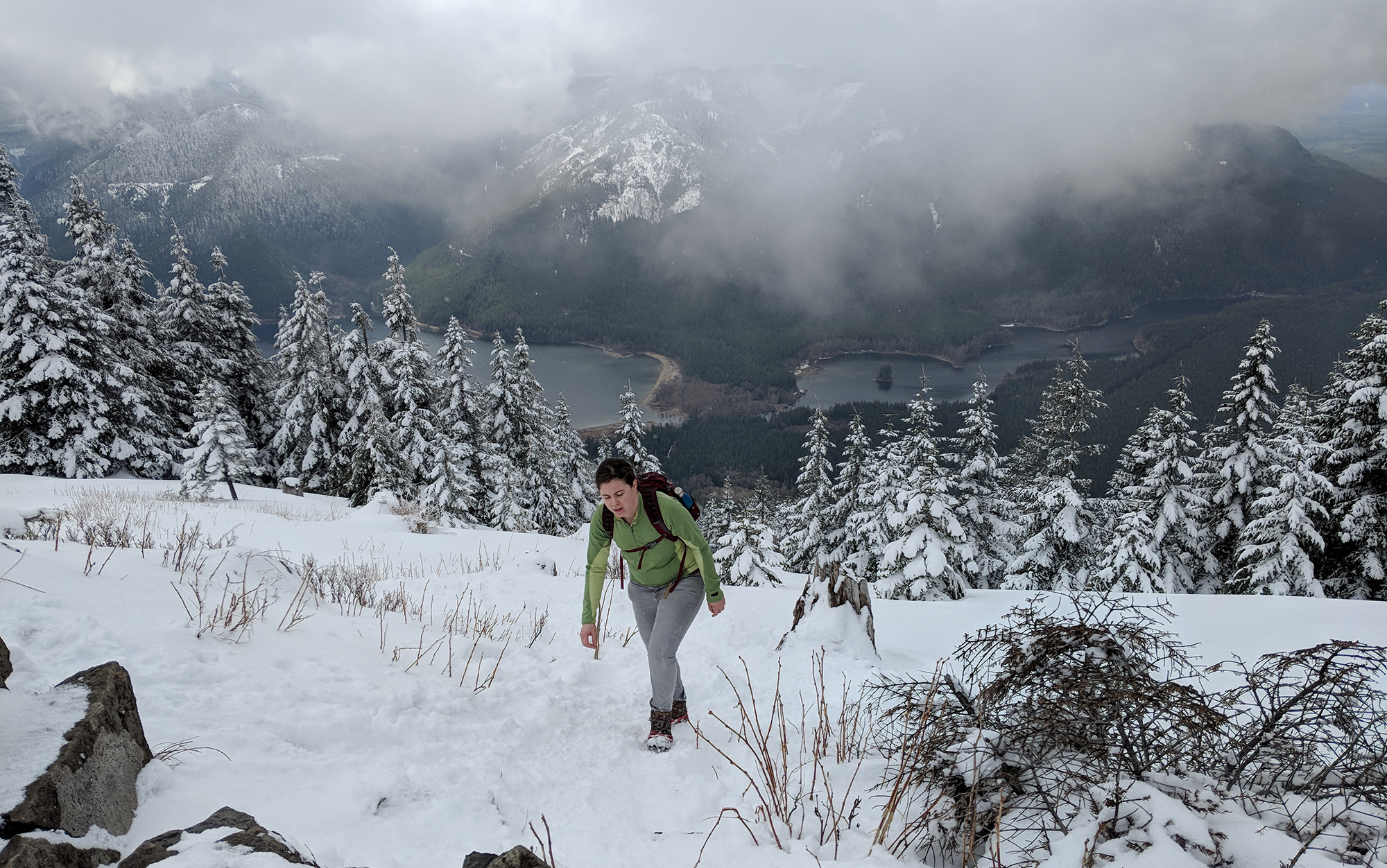 A hiking daypack for winter trips will need to be larger than what you use on summer out-and-backs.