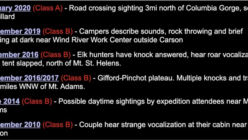 Two Men Found Dead of Exposure in Washington’s Cascade Range Were Hunting For Sasquatch, Officials Say