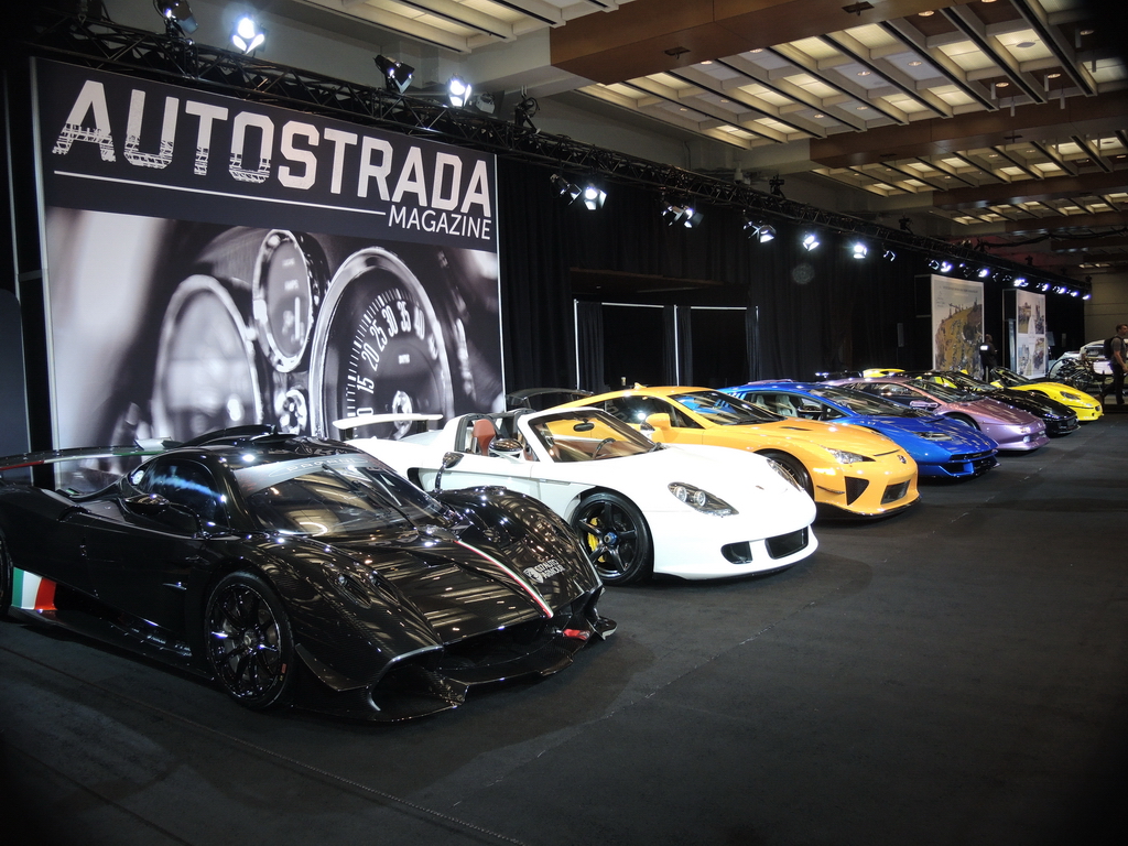 Some of the world's most exotic sports cars - on display in the Autostrada exhibit, level 100, at the Canadian International Auto Show.