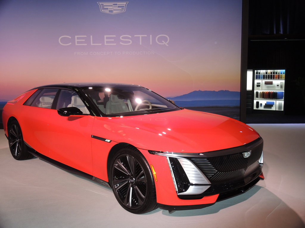 The Cadillac Celestiq concept car, on display at the Canadian International Auto Show, in the Auto Exotica display on level 100.